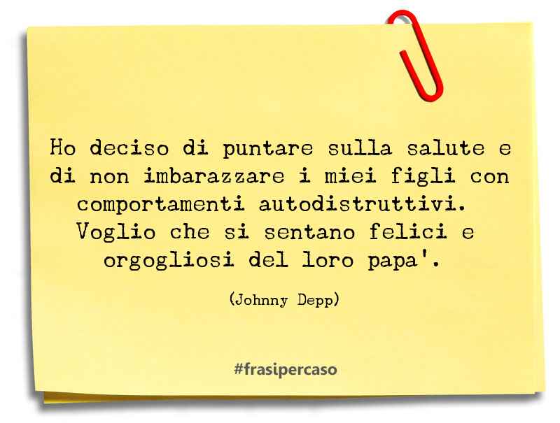 Una citazione di Johnny Depp by FrasiPerCaso.it