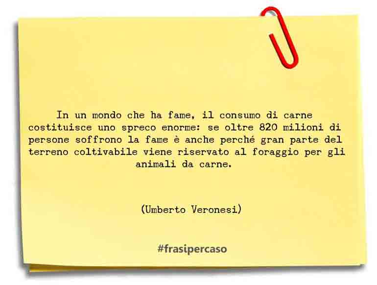 Una citazione di Umberto Veronesi by FrasiPerCaso.it