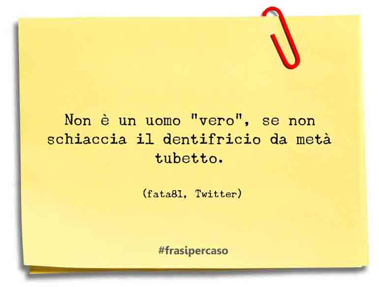 Una citazione di fata81, Twitter by FrasiPerCaso.it