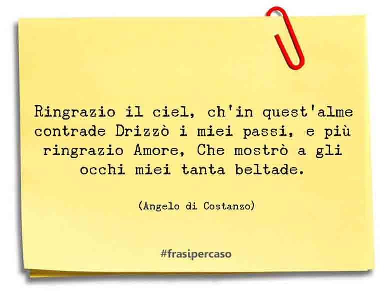 Una citazione di Angelo di Costanzo by FrasiPerCaso.it