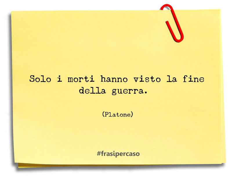 Una citazione di Platone by FrasiPerCaso.it