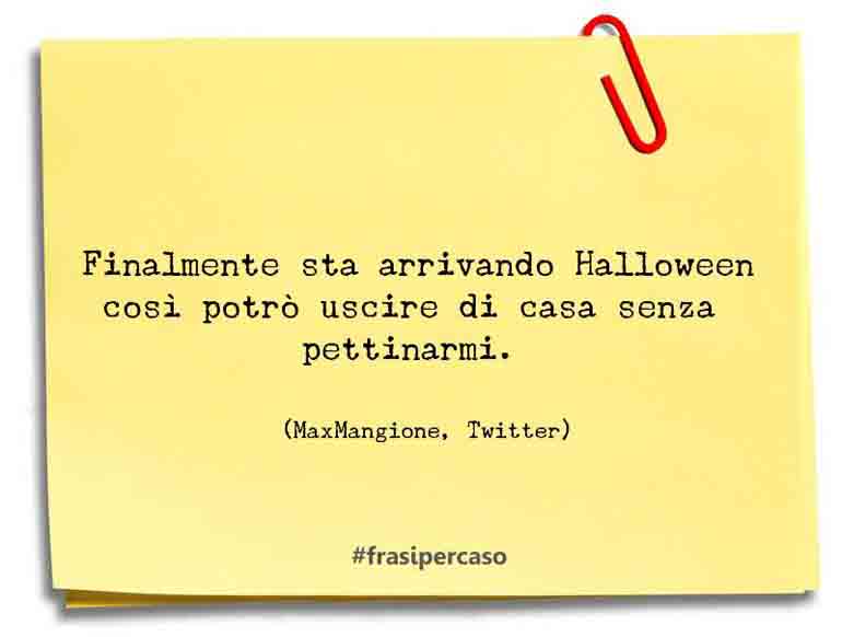 Una citazione di MaxMangione, Twitter by FrasiPerCaso.it