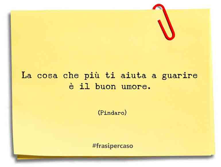 Una citazione di Pindaro by FrasiPerCaso.it