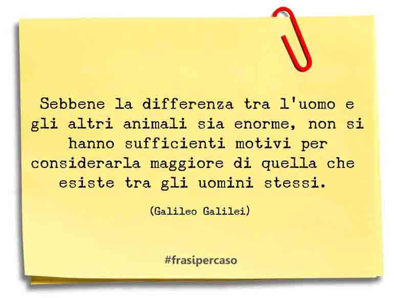 Una citazione di Galileo Galilei by FrasiPerCaso.it