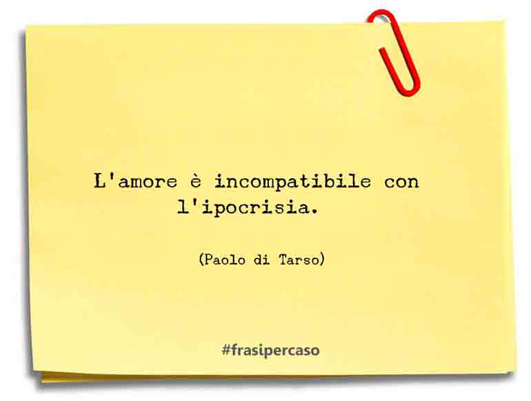 Una citazione di Paolo di Tarso by FrasiPerCaso.it