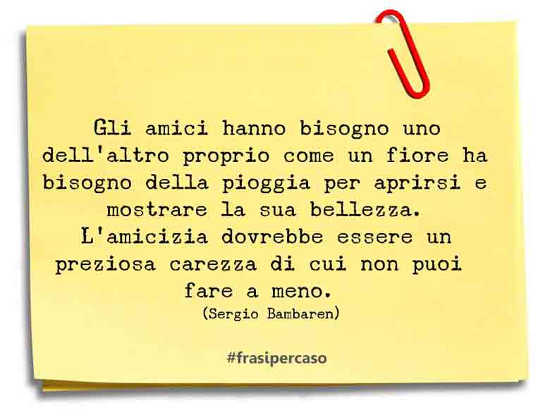 Una citazione di Sergio Bambaren by FrasiPerCaso.it