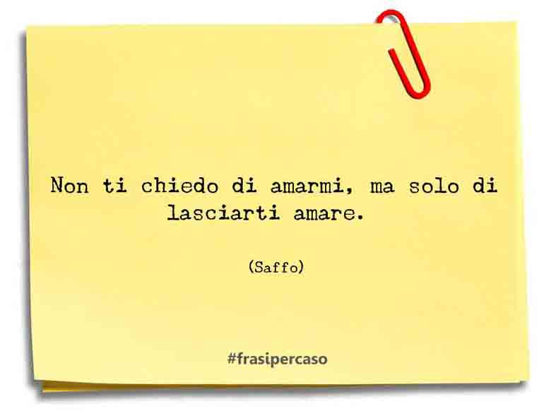Una citazione di Saffo by FrasiPerCaso.it