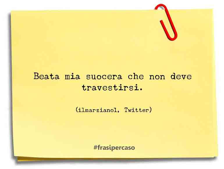 Una citazione di ilmarziano1, Twitter by FrasiPerCaso.it
