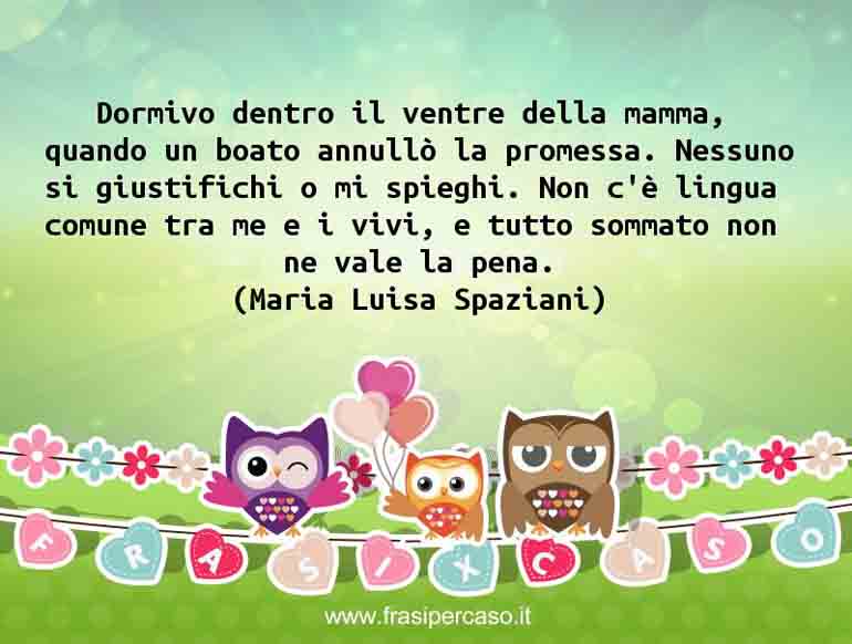 Una citazione di Maria Luisa Spaziani by FrasiPerCaso.it