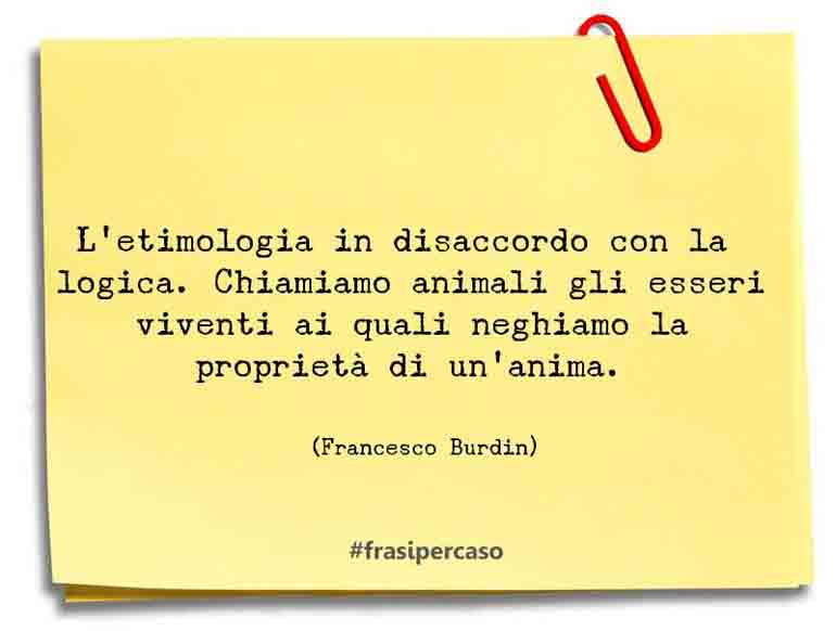 Una citazione di Francesco Burdin by FrasiPerCaso.it