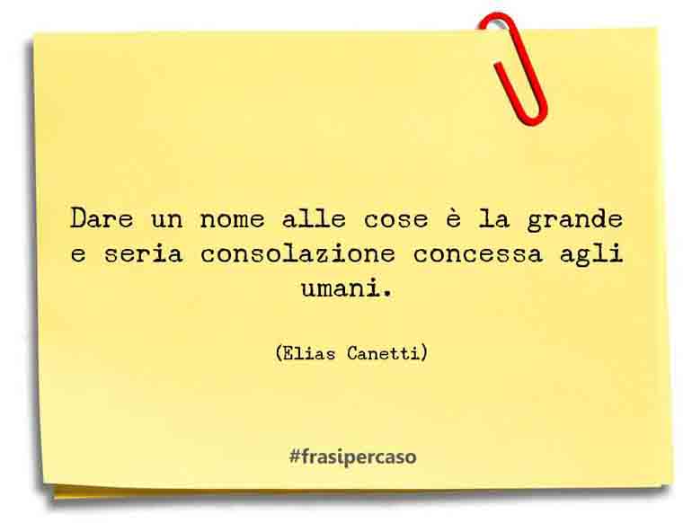 Una citazione di Elias Canetti by FrasiPerCaso.it