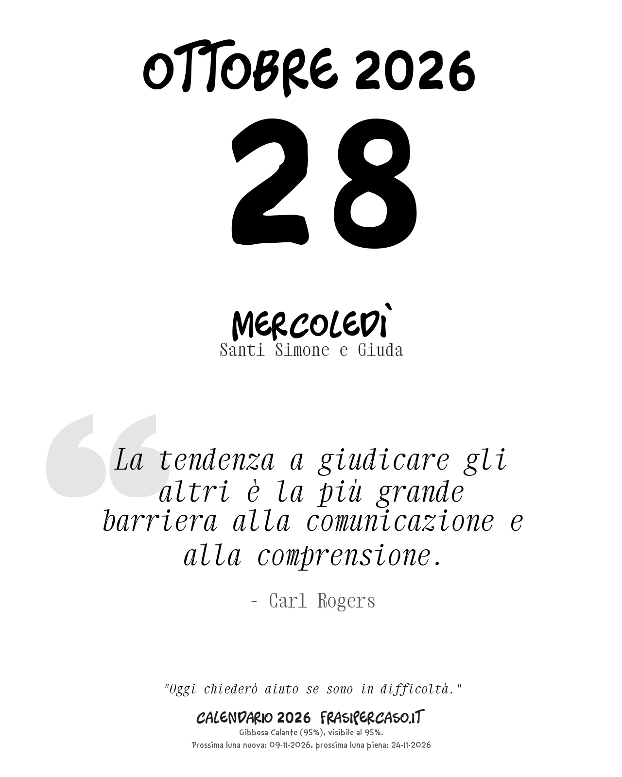 Calendario Giornaliero